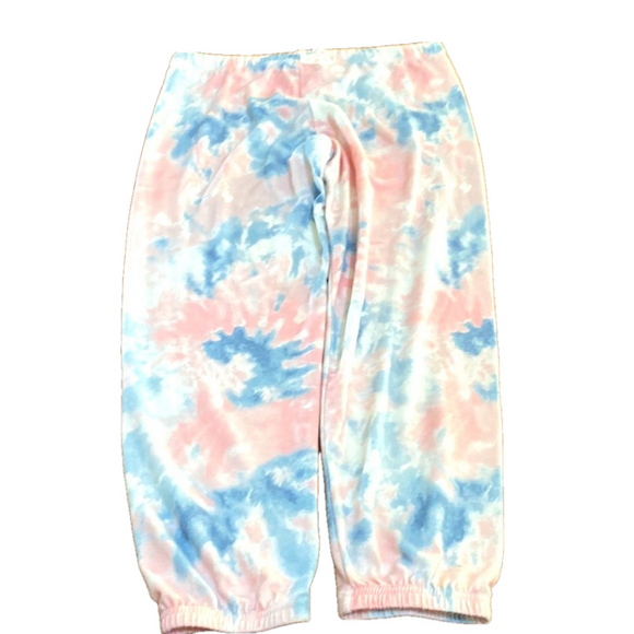 New Michael Lauren Tie Dye Cropped Sweatpants